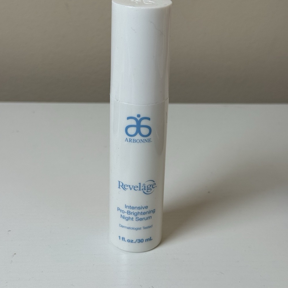 Arbonne Revelage Intensive Pro Brightening Night Serum 1 oz New No Box